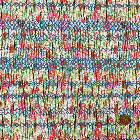 リバティプリント タナローン生地 2025秋冬 Elysian Smock 5218-25BU
