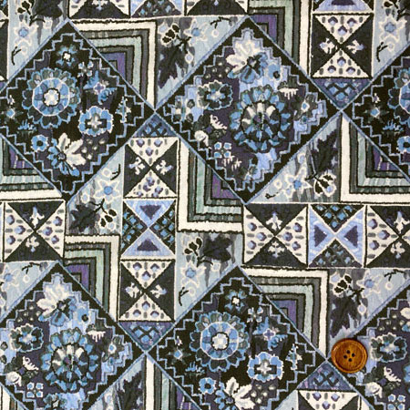 リバティプリント タナローン生地 2026春夏 Maximalist 61024-26BU