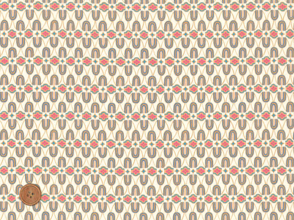 リバティプリント タナローン生地 2021秋冬 アーキビストズ・エディット Crochet AWAEDC31446-Bの商品画像