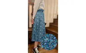 リバティプリント生地21年春夏柄で作る 手作りスカート 生地と服飾の専門店 丸十